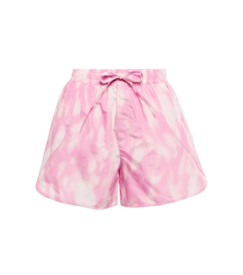 Ganni - Printed shorts | Mytheresa