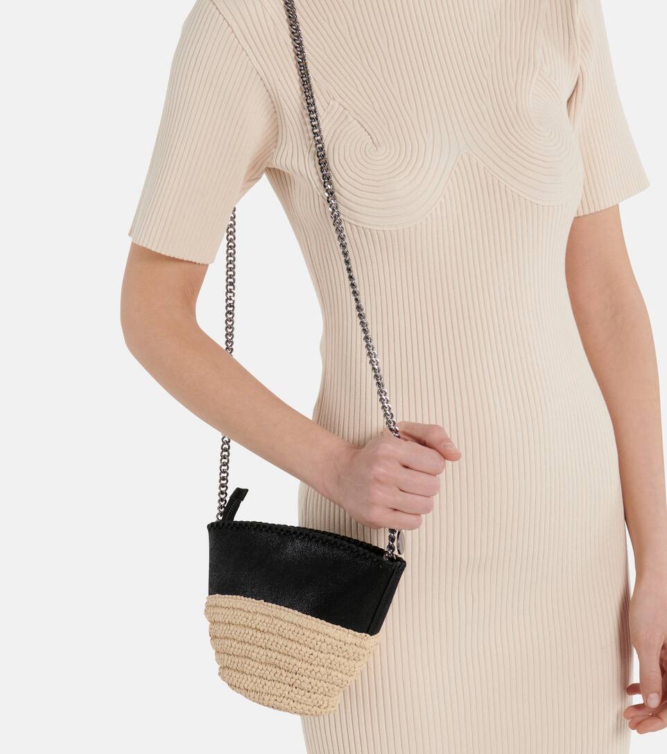 Stella mccartney zip shoulder bag falabella clearance