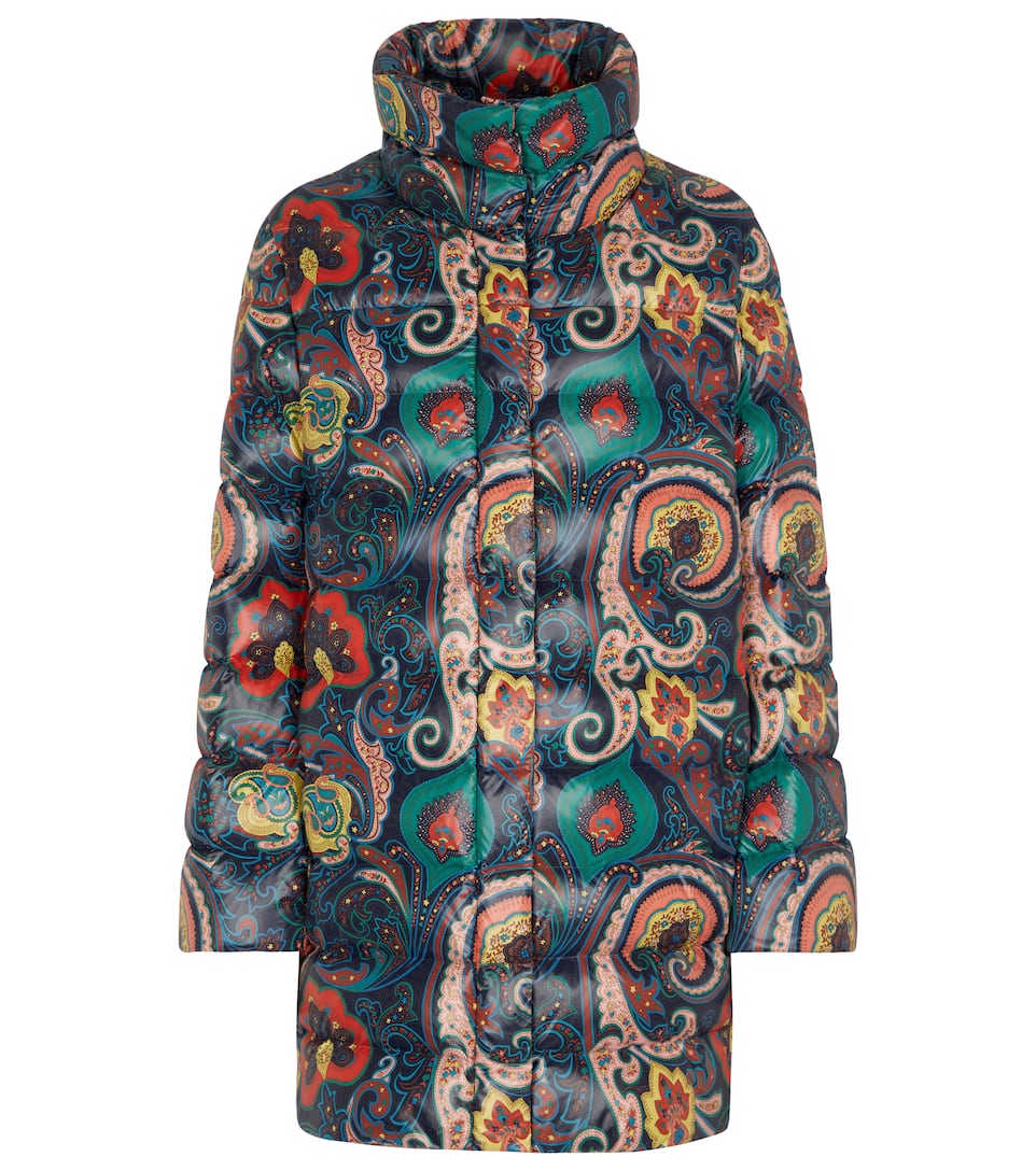 Etro Paisley quilted down jacket Mytheresa