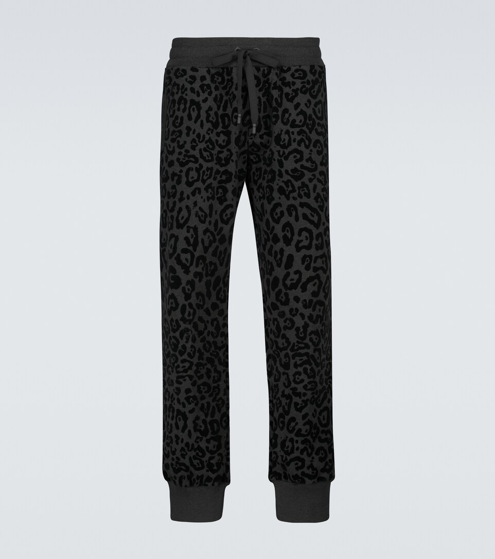 Dolce\u0026Gabbana - Pantaloni leopardati in cotone | Mytheresa