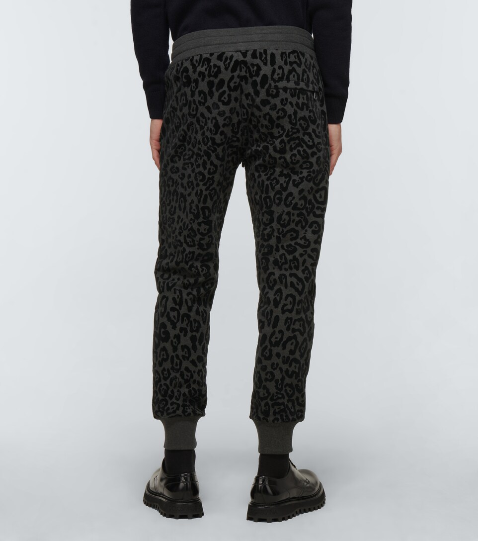Dolce\u0026Gabbana - Pantaloni leopardati in cotone | Mytheresa