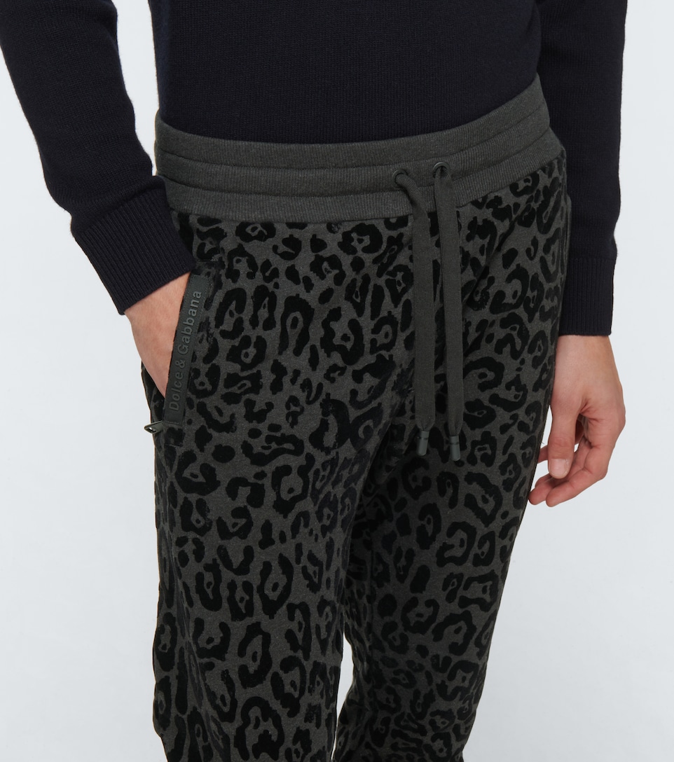 Dolce\u0026Gabbana - Pantaloni leopardati in cotone | Mytheresa