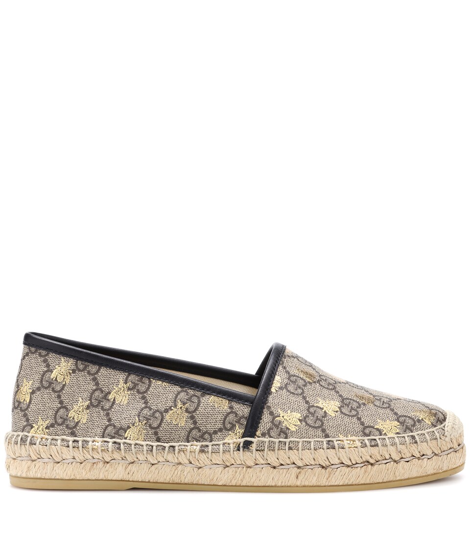 Espadrillas In Gg Supreme A Stampa | Gucci - mytheresa.com