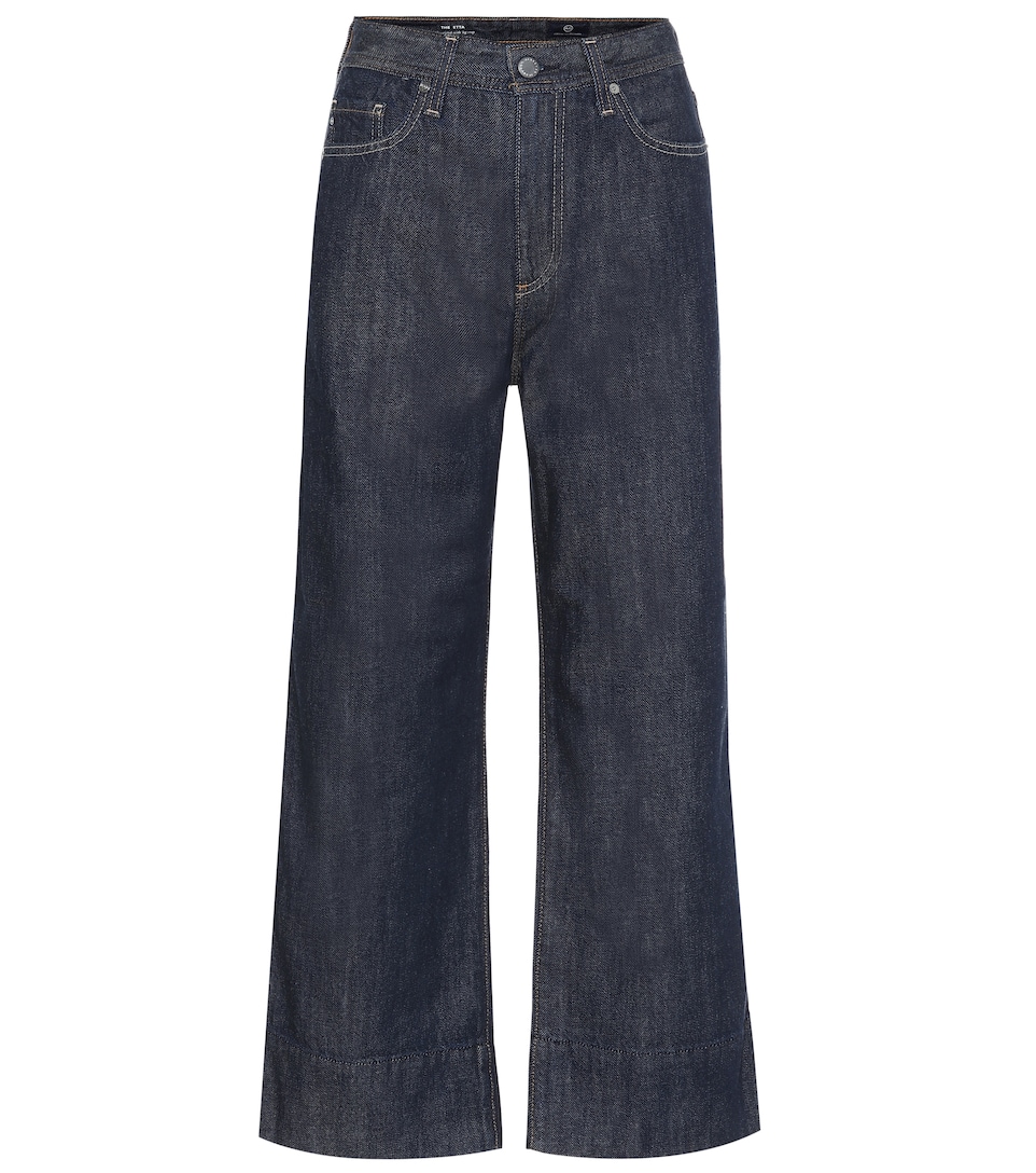 Etta High-Rise Wide-Leg Jeans | AG 