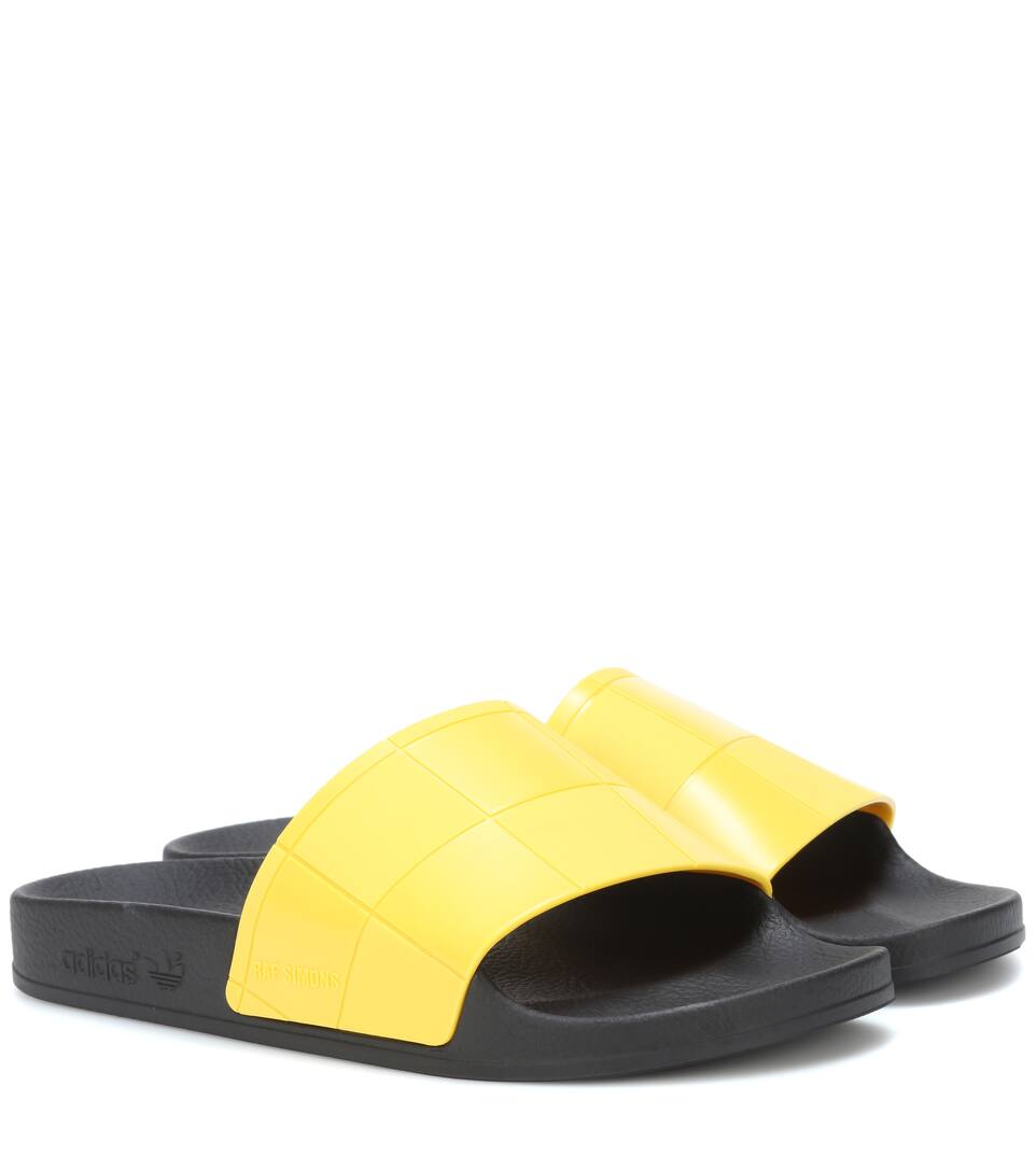 raf simons x adidas bunny adilette slides price