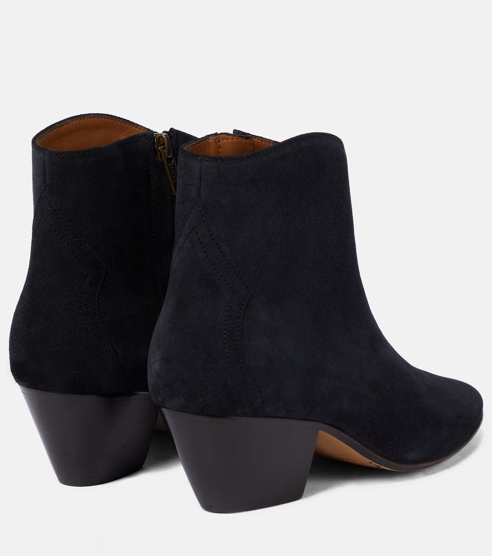 isabel marant dacken suede ankle boots