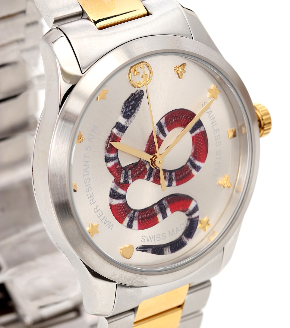 G-Timeless 38Mm Stainless Steel Watch 
