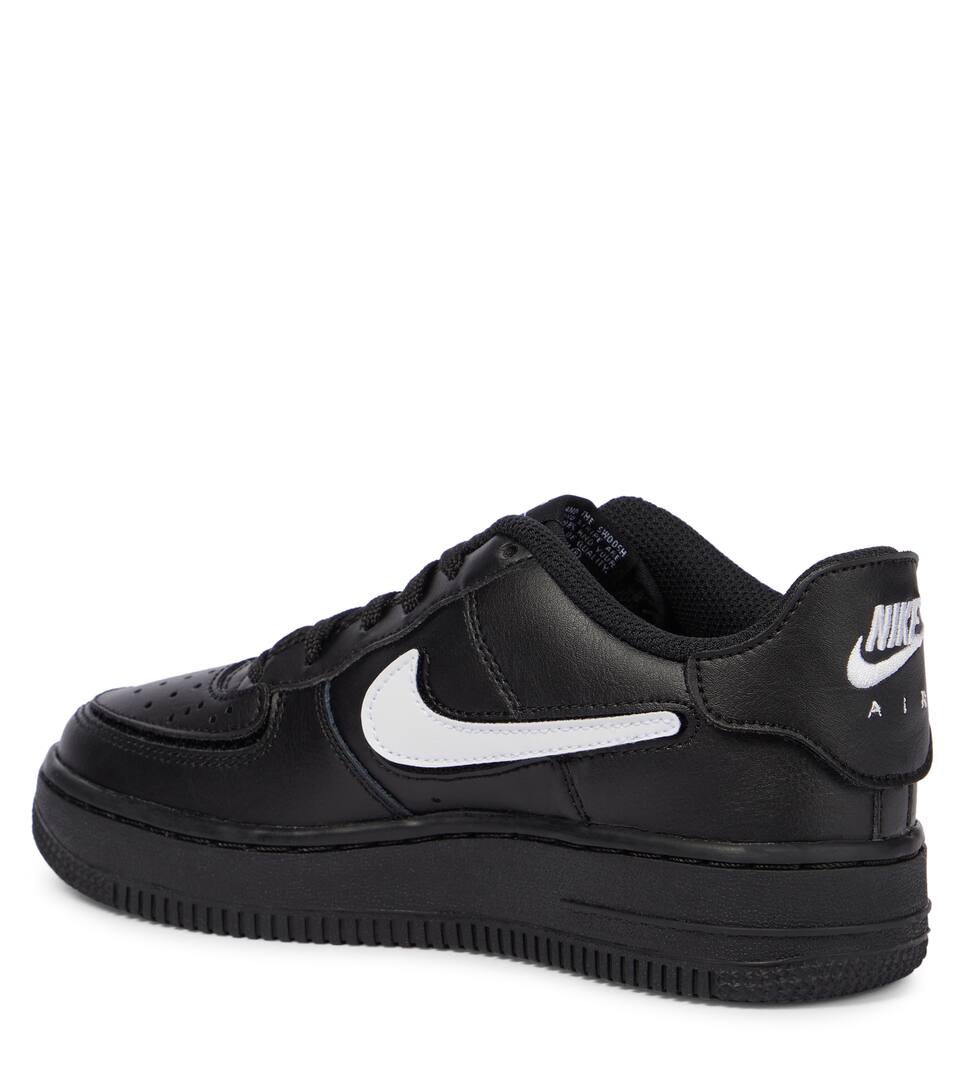 Kids black air force ones clearance
