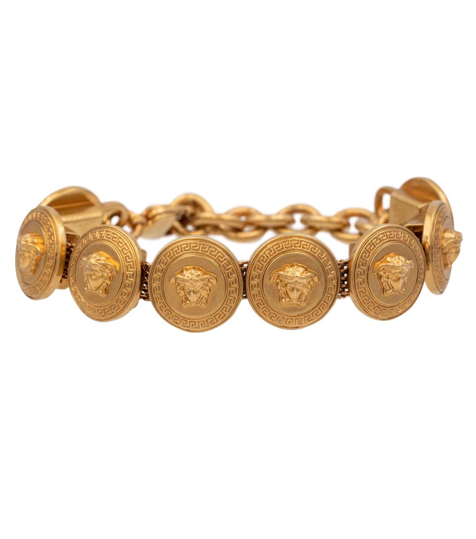 versace coin bracelet