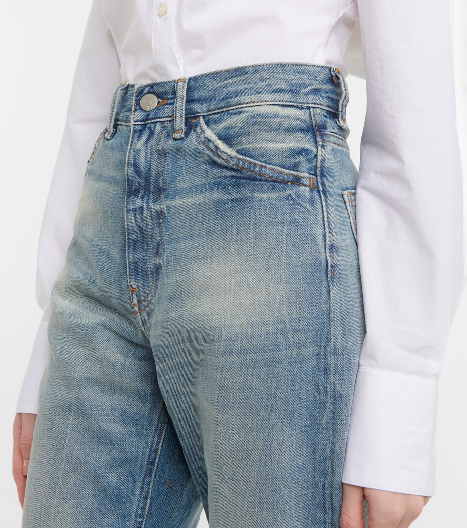 Acne Studios - High-rise flared jeans 
