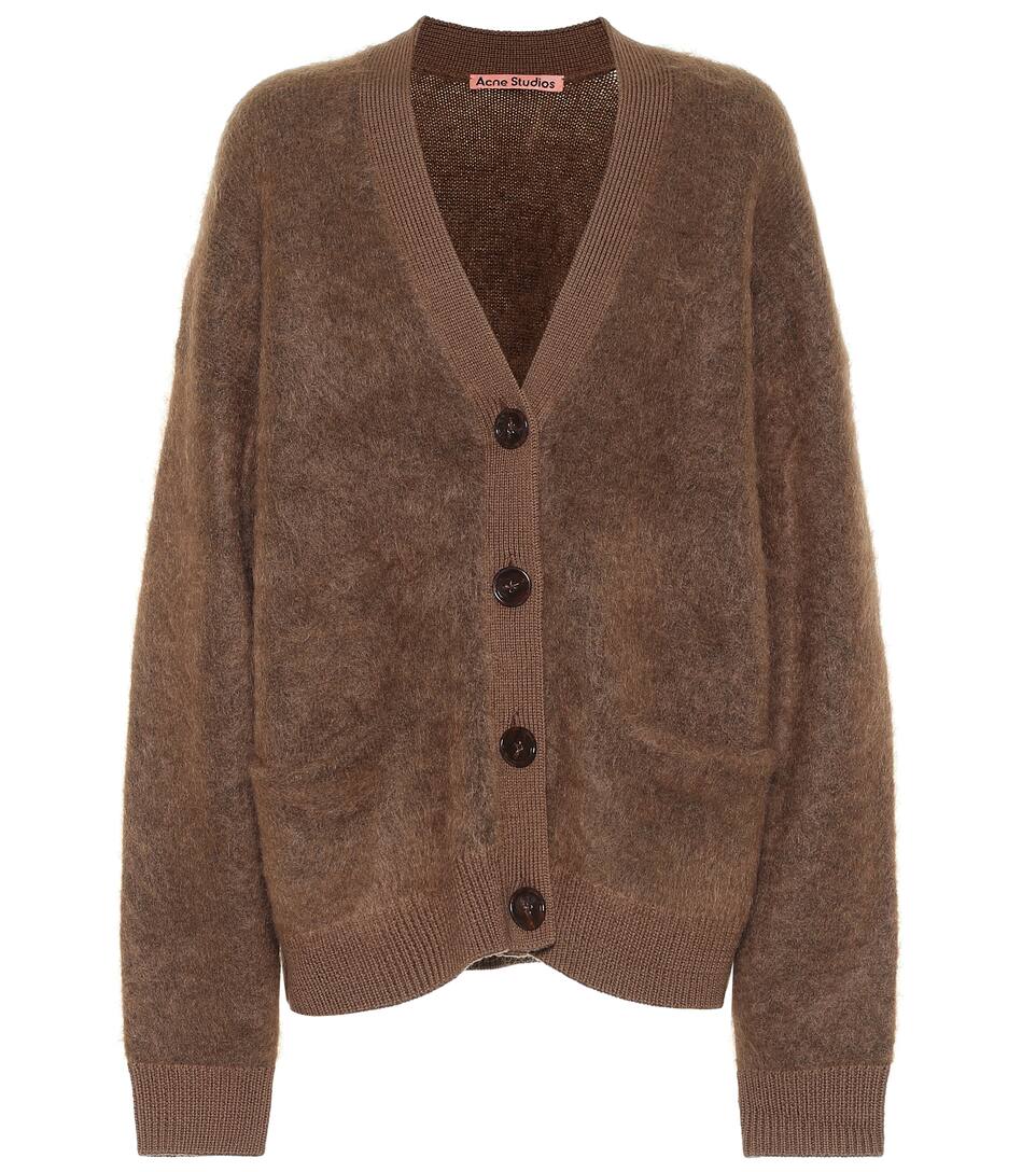 acne mohair blend cardigan