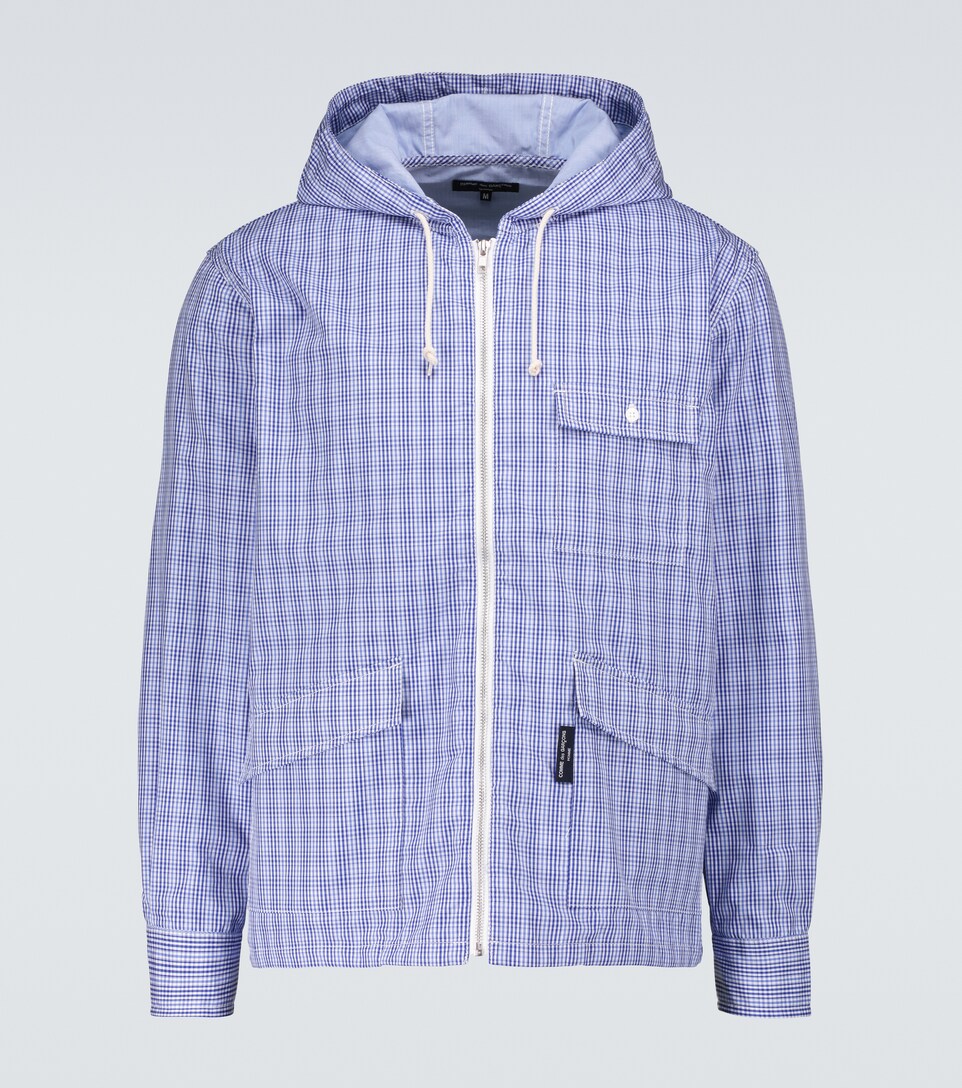 comme des garcons blue jacket