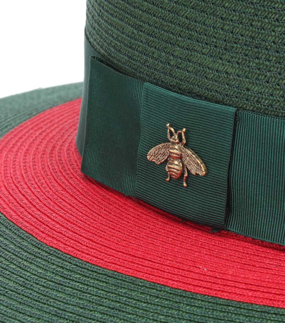 gucci papier wide brim hat
