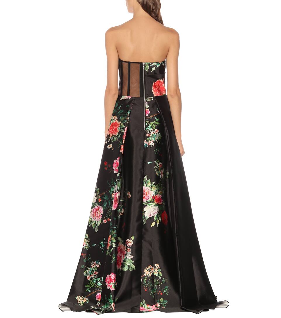 Bustier Archer Perry Satin Alex Robe En 0Pknw8O