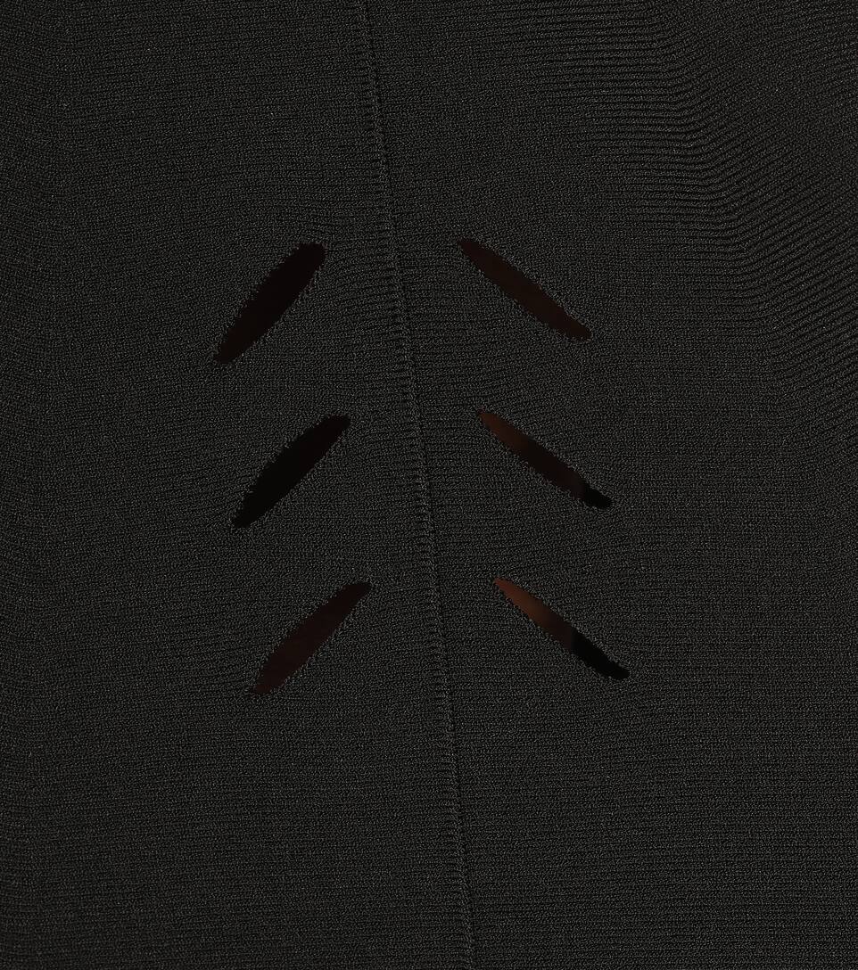 Mcqueen Robe Midi Maille En Alexander Ajourée nmyNw0v8O