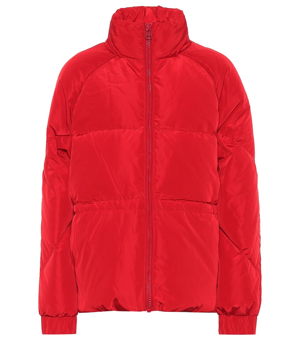 Ganni Down-fill Tech Puffer Jacket In 