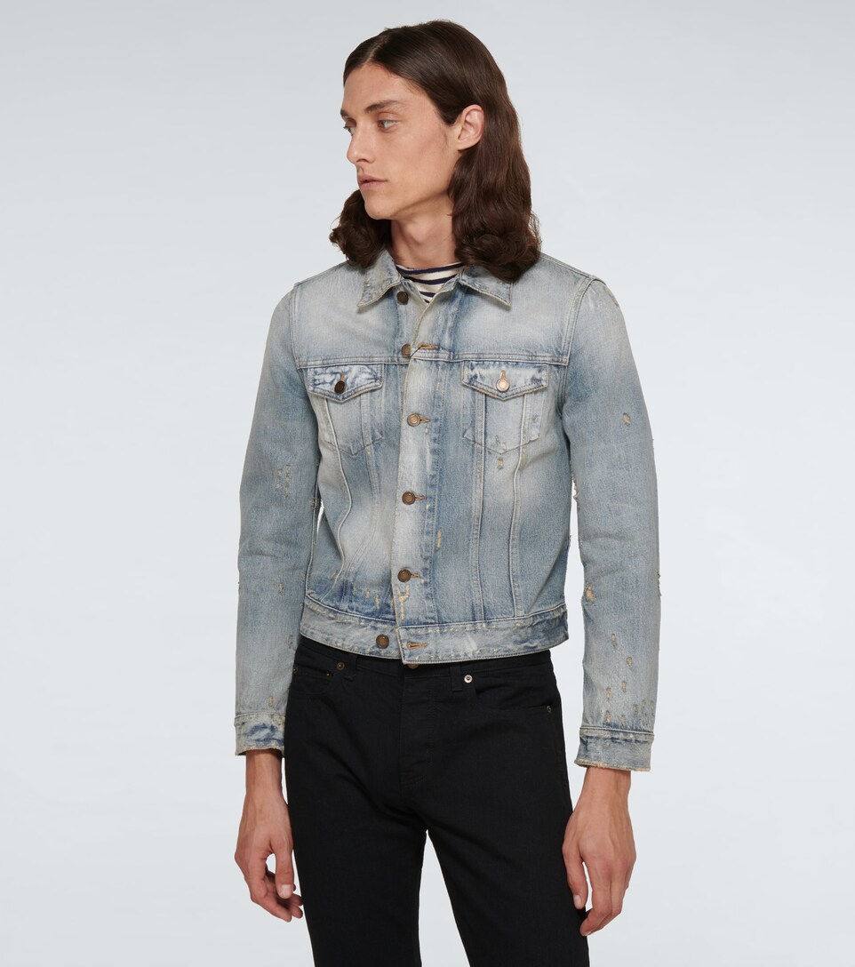 jean jacket with studs