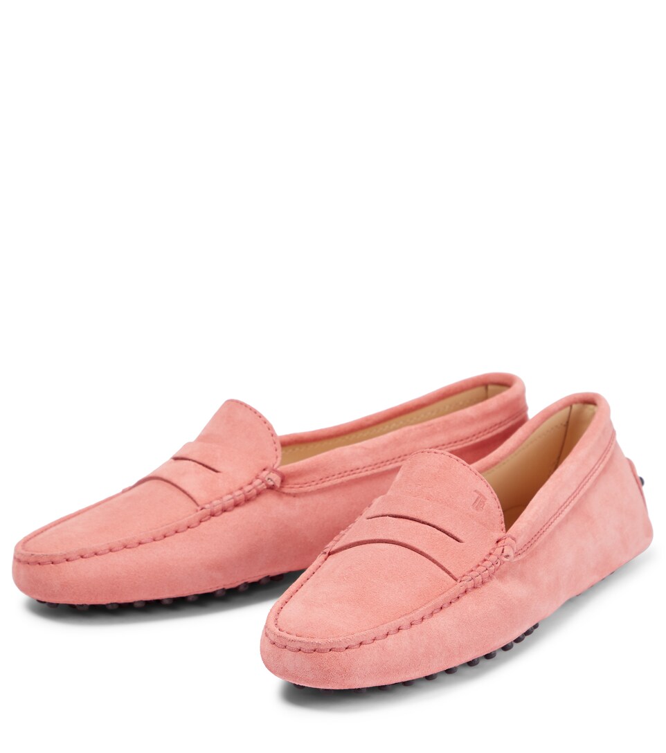 Tod's - Gommino suede loafers | Mytheresa