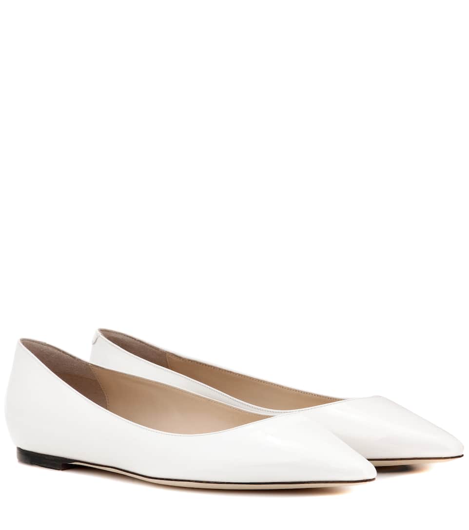 Romy Flat Patent Leather Ballerinas - Jimmy Choo | mytheresa