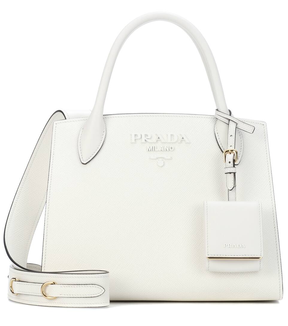 En Cuir Saffiano Monochrome Prada Cabas Small kOPXuZiT