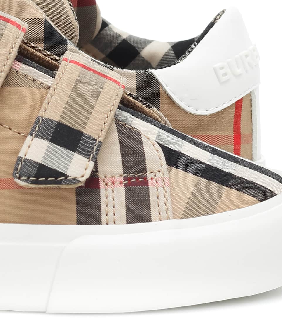 Markham Vintage Check Sneakers Burberry Kids Mytheresa
