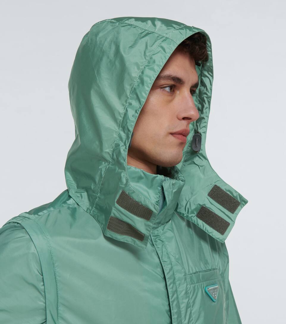 prada nylon windbreaker jacket