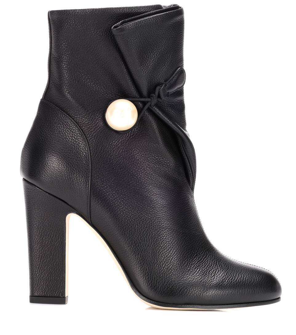 Choo Bottines Jimmy En 100Mytheresa À Bethanie Cuir Ornements dBexoC
