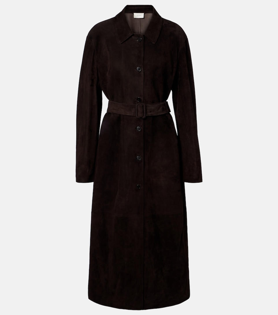 Kendra suede coat