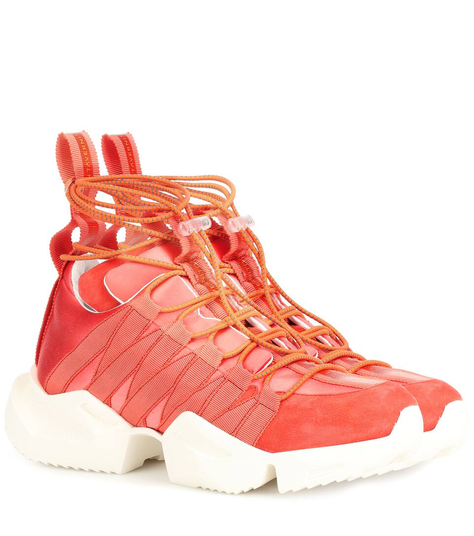 Unravel Suede trimmed sneakers | Mytheresa Unravel Suede trimmed sneakers | Mytheresa
