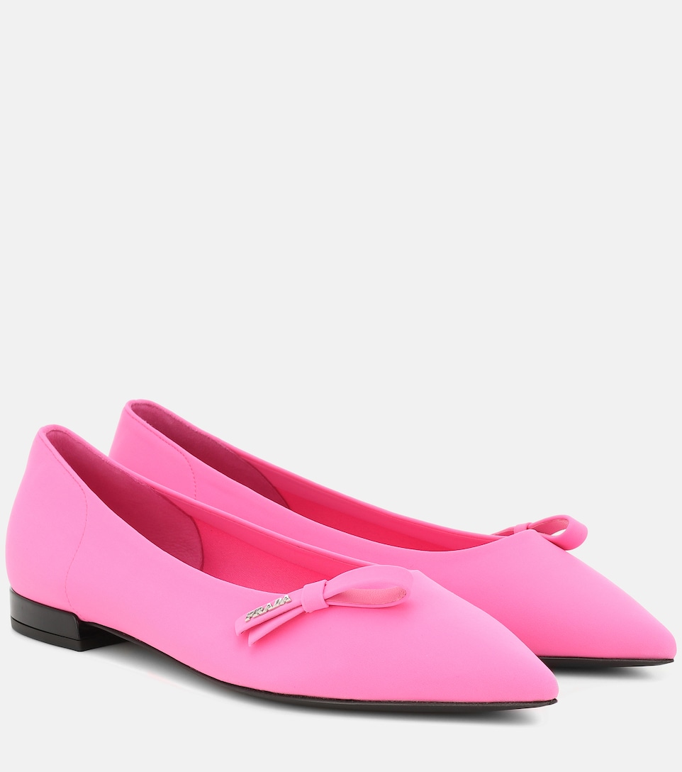 pink ballet flats
