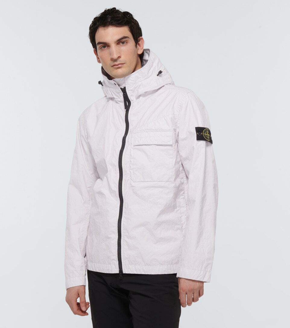 Stone Island - Giacca tecnica con cappuccio | Mytheresa