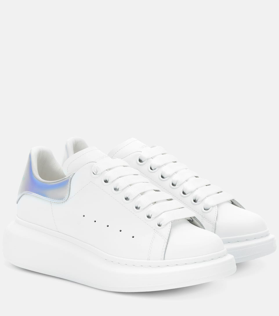 Leather platform sneakers Leather platform sneakers