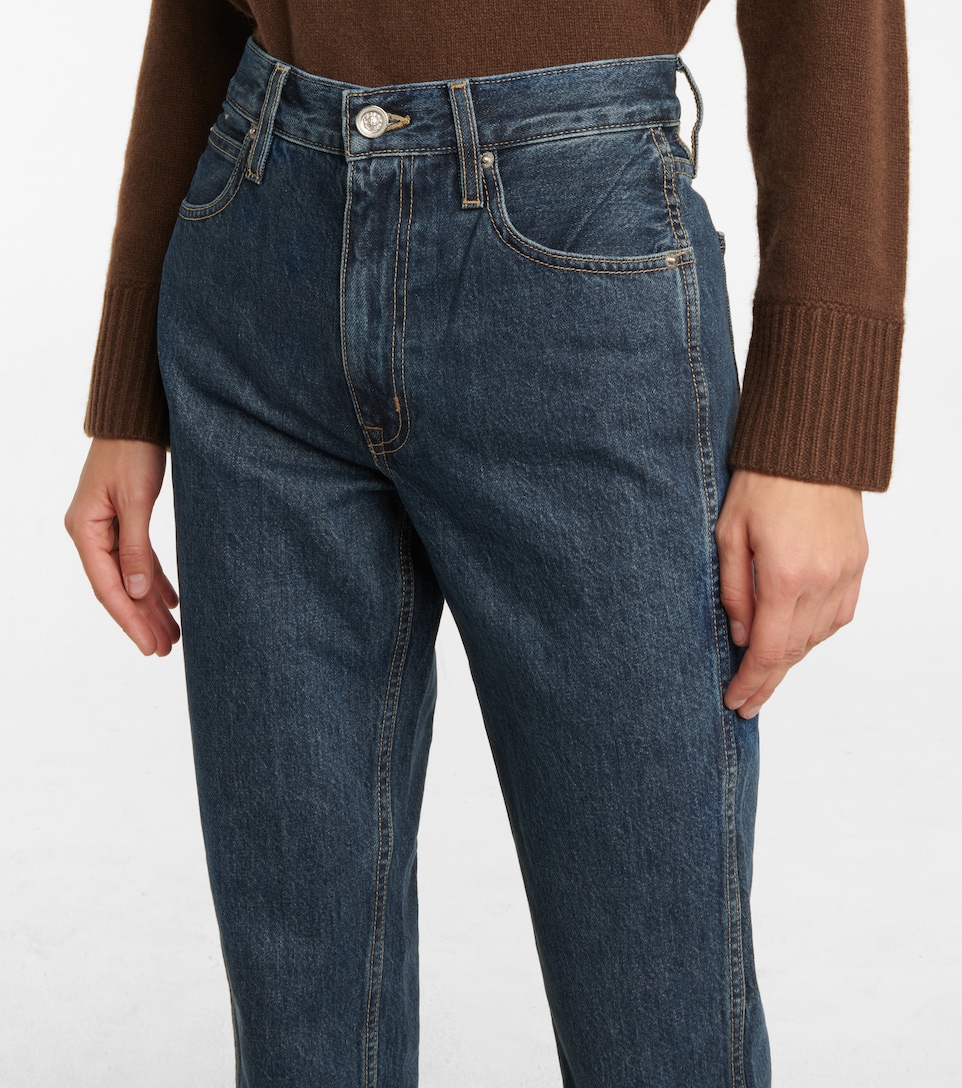 Virginia high-rise slim jeans 
