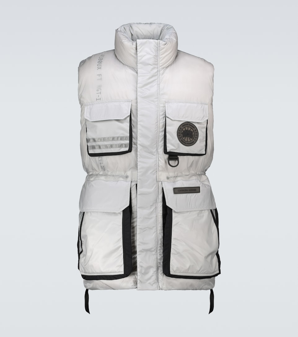canada goose chaleco white