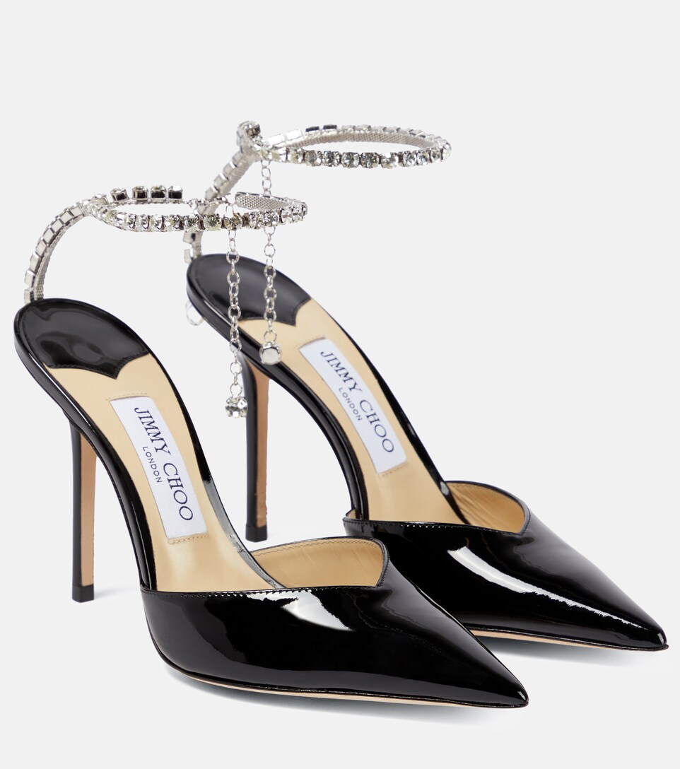 Jimmy Choo - Saeda 100 patent leather 