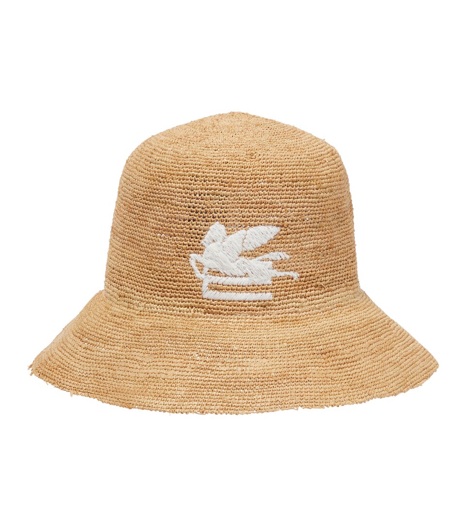 Etro - Cappello da pescatore in rafia | Mytheresa
