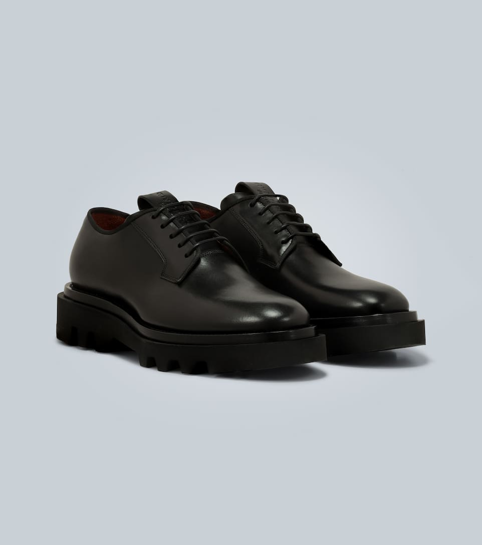 GIVENCHY Leather derby shoes,P00442171