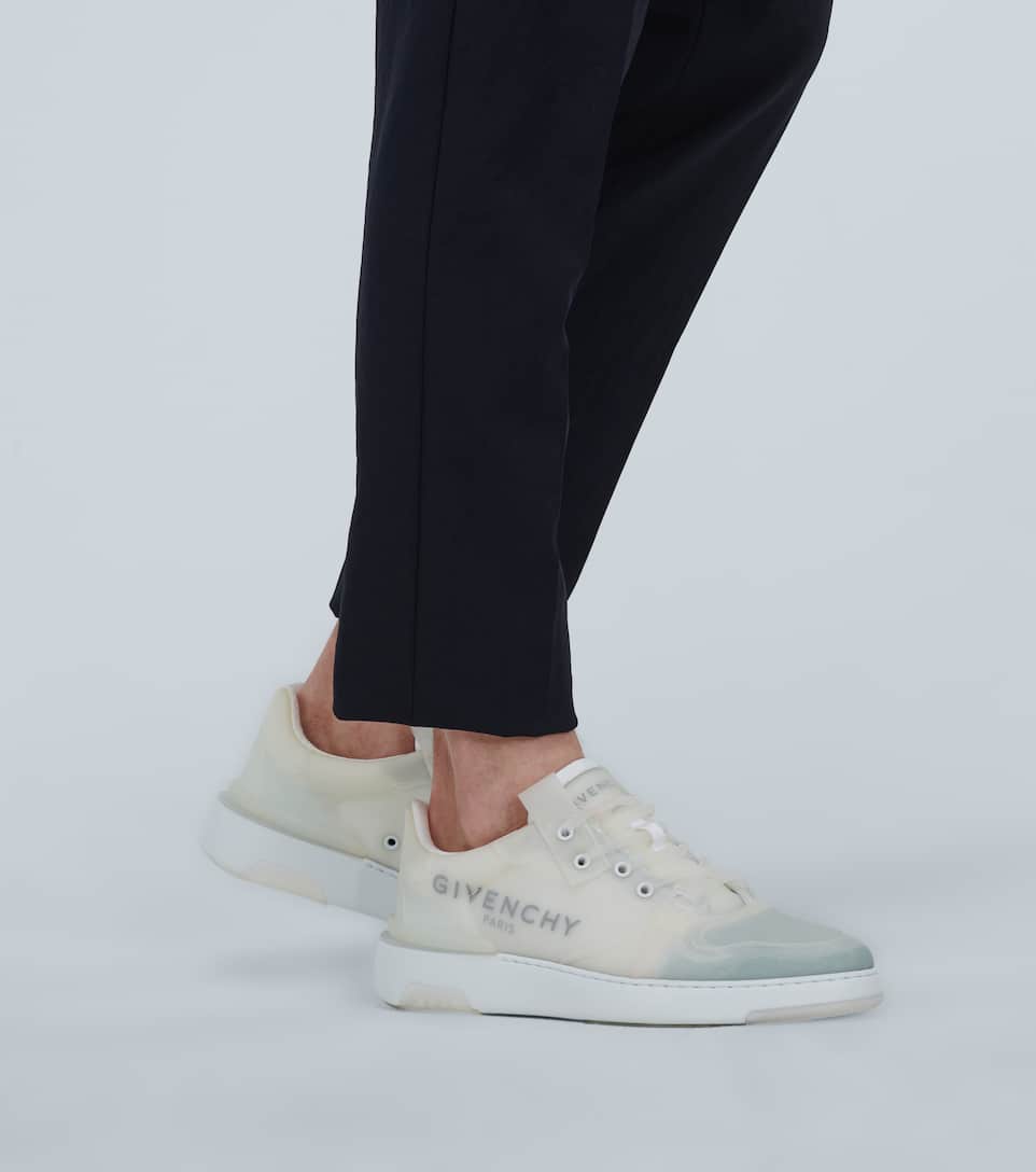 GIVENCHY Wing Low translucent sneakers,P00452644