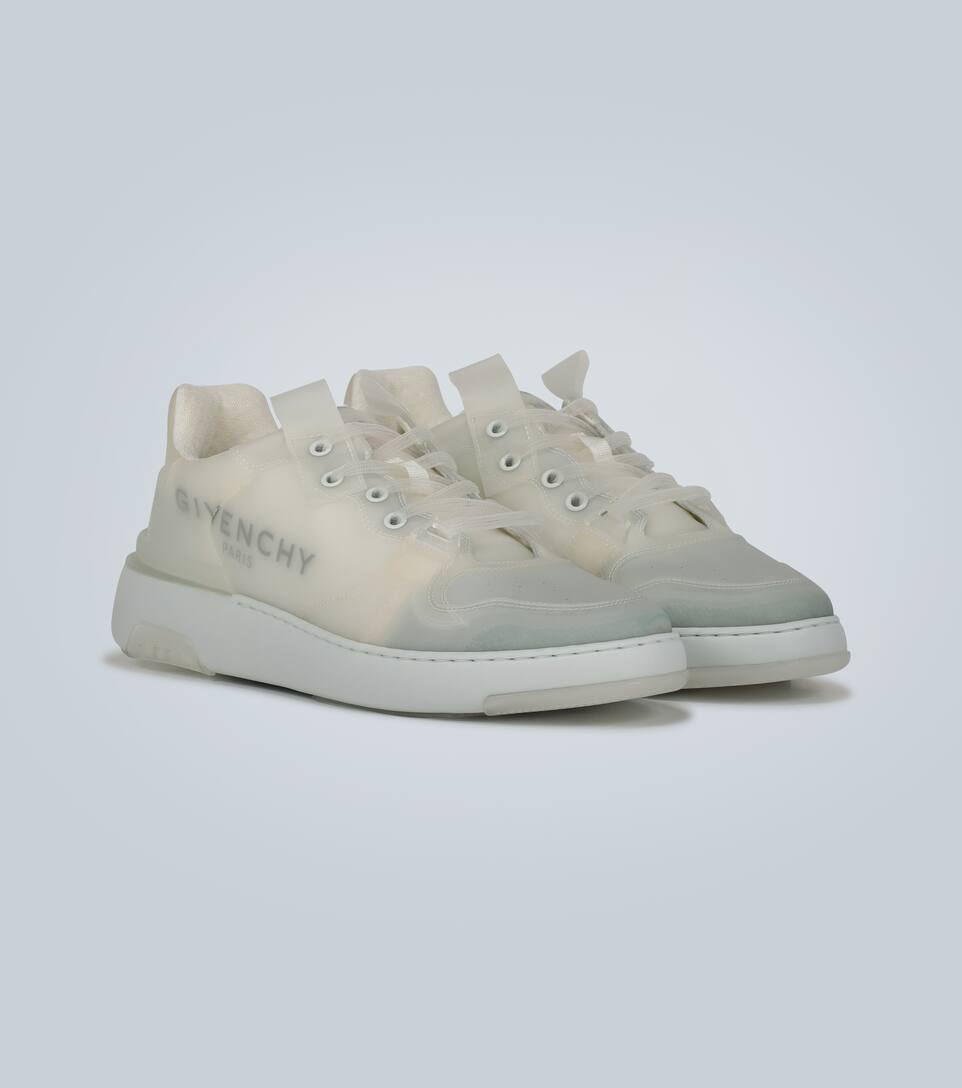 GIVENCHY Wing Low translucent sneakers,P00452644