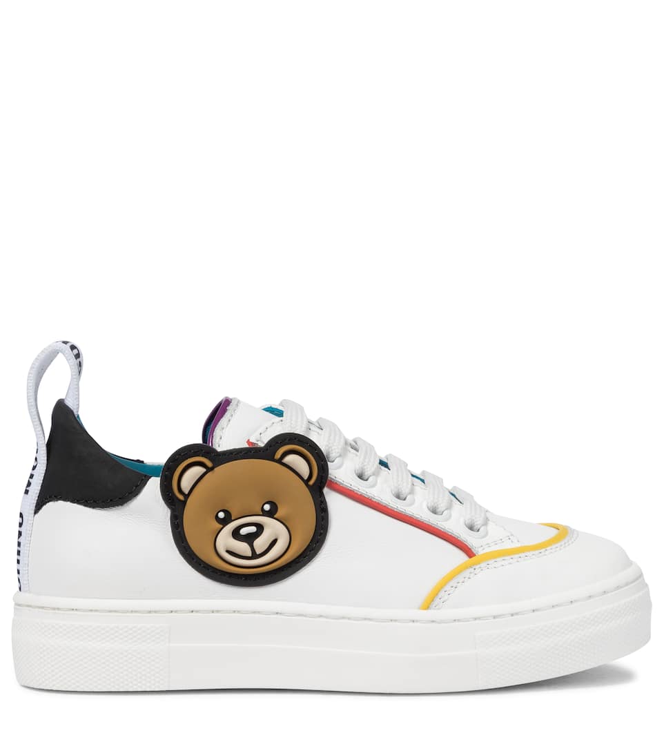 moschino kids sneakers