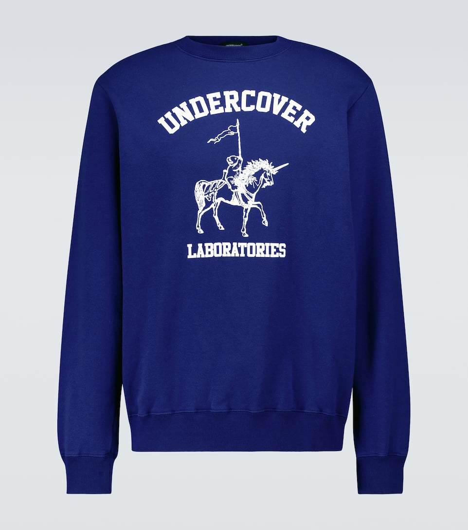 cotton crewneck sweatshirt