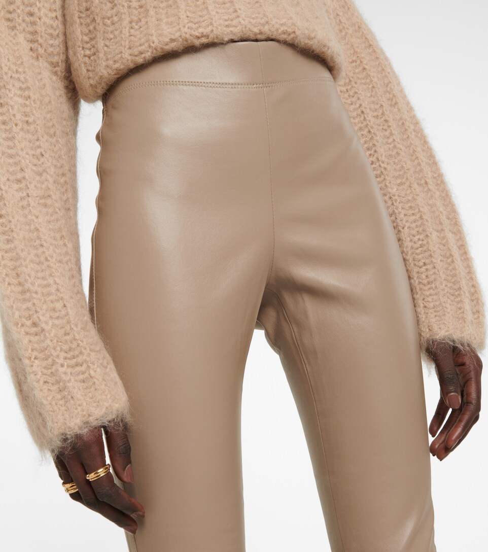 Joseph - Leather leggings | Mytheresa