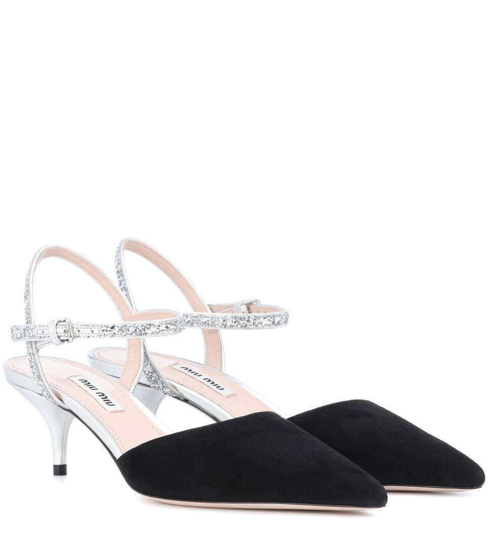 Suede Miu Slingback Pumps Miu Suede Suede Miu Slingback Pumps Pumps Slingback Slingback Pumps Suede EI9Y2WDH