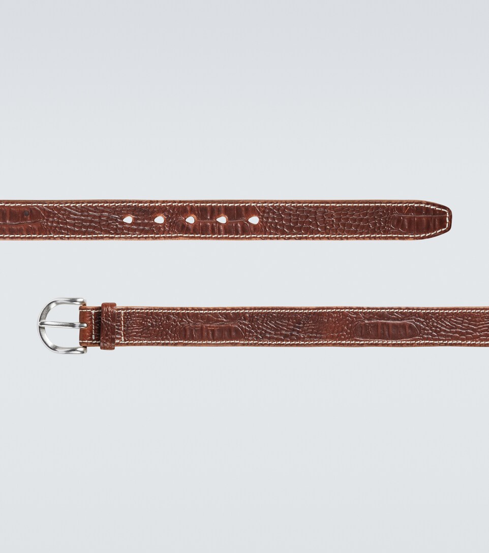 croco belt