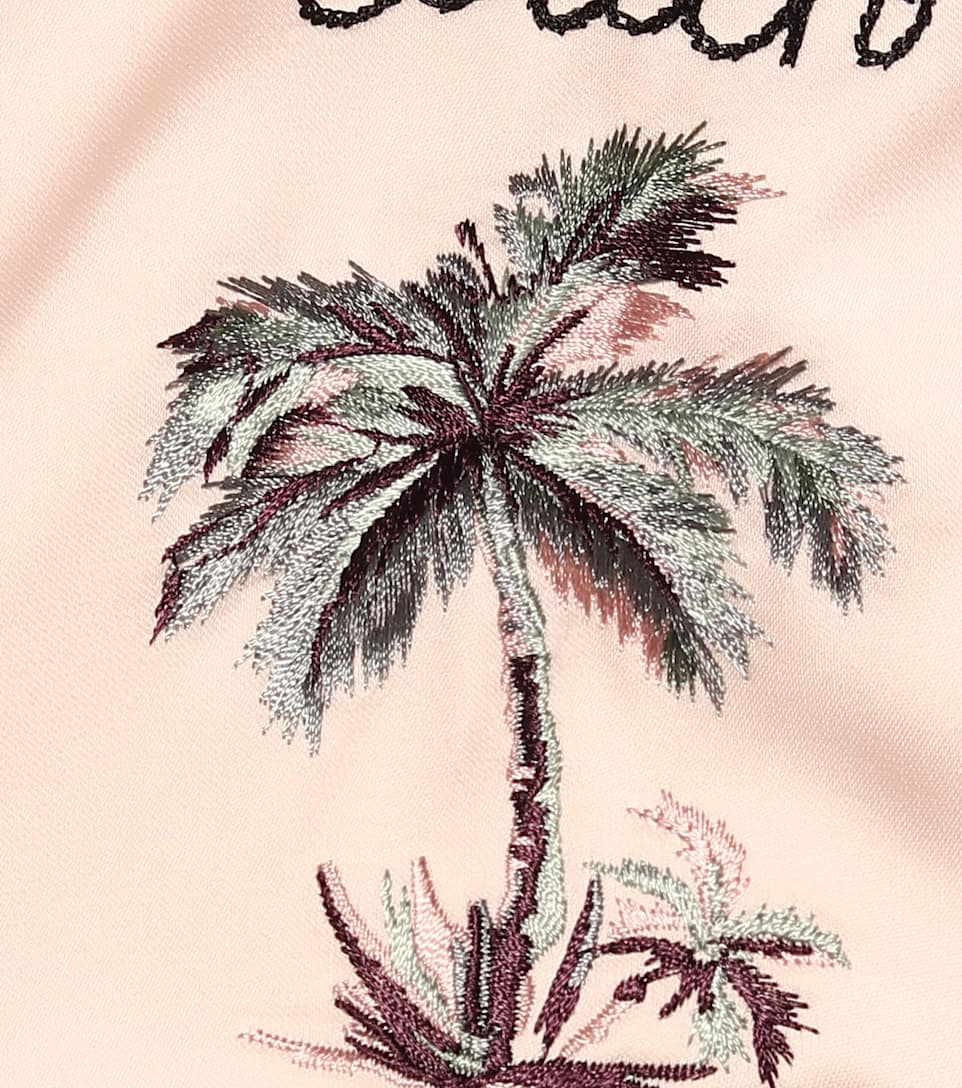 COACH REVERSIBLE SATIN BOMBER JACKET