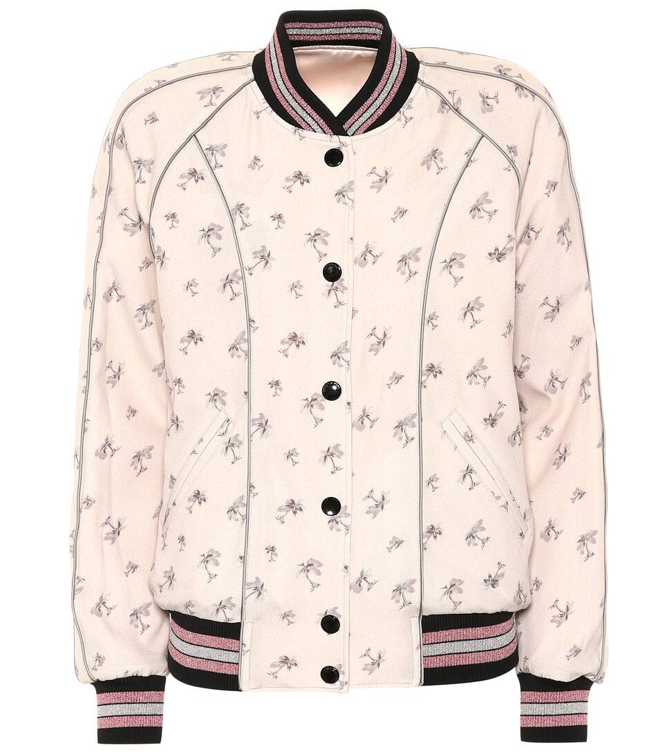 COACH REVERSIBLE SATIN BOMBER JACKET