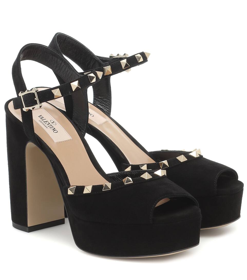 Valentino rockstud platform sandals Outlet