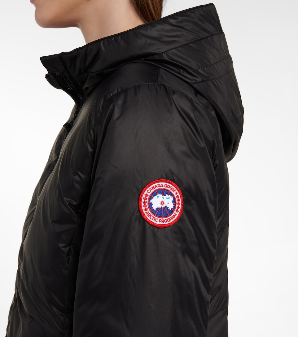camp hooded down jacket