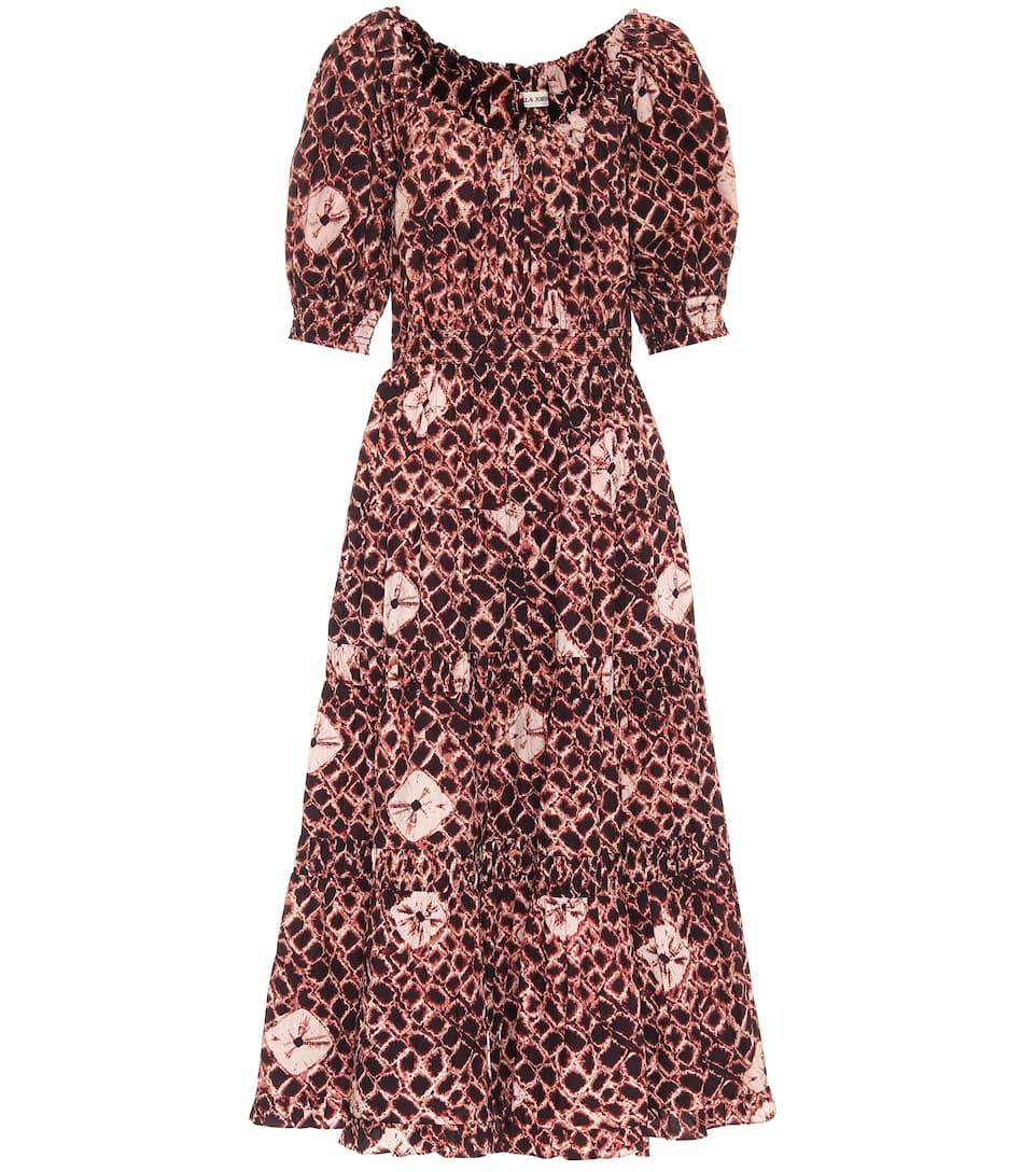 ulla johnson midi dress