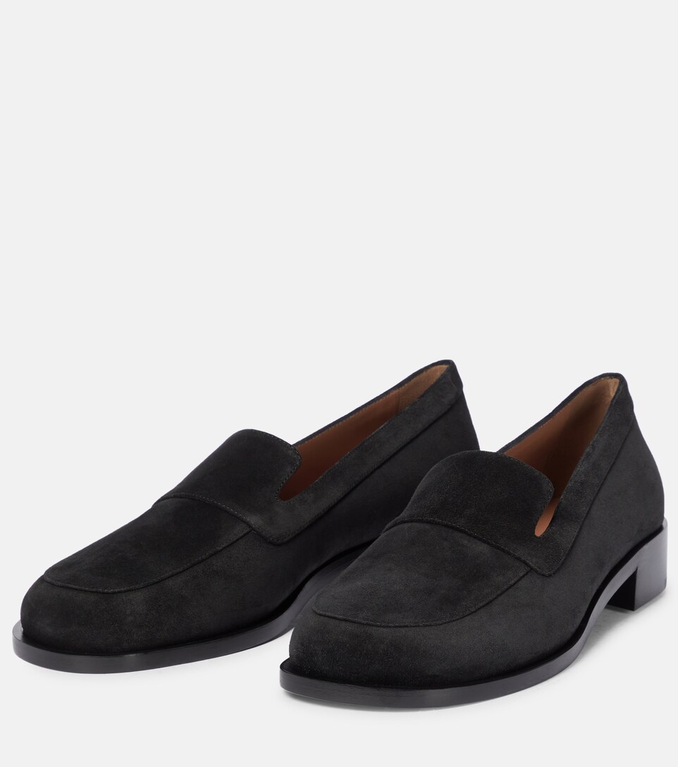 The Row - Garcon suede loafers | Mytheresa
